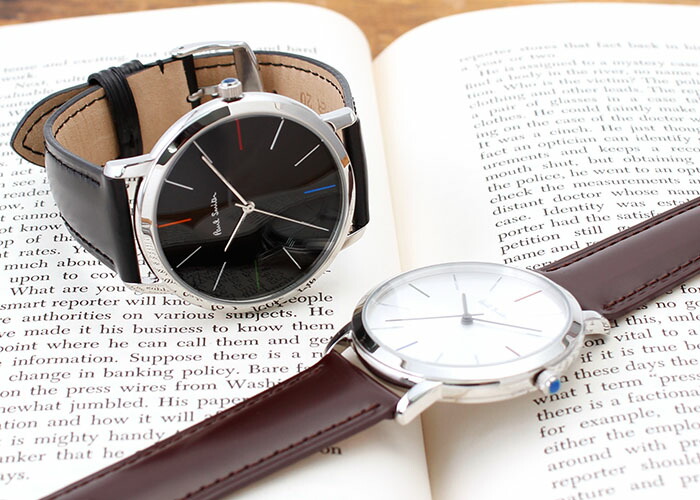 当店限定ペアウォッチ ペアウォッチ ポールスミス 腕時計 Paulsmith 時計 ポール スミス ペア Paul Smith メンズ レディース 男性 女性 用 メタル レザー ベルト 革ベルト シンプル ブランド 彼氏 彼女 恋人 カップル お揃い 人気 夫婦 記念 婚約 結婚