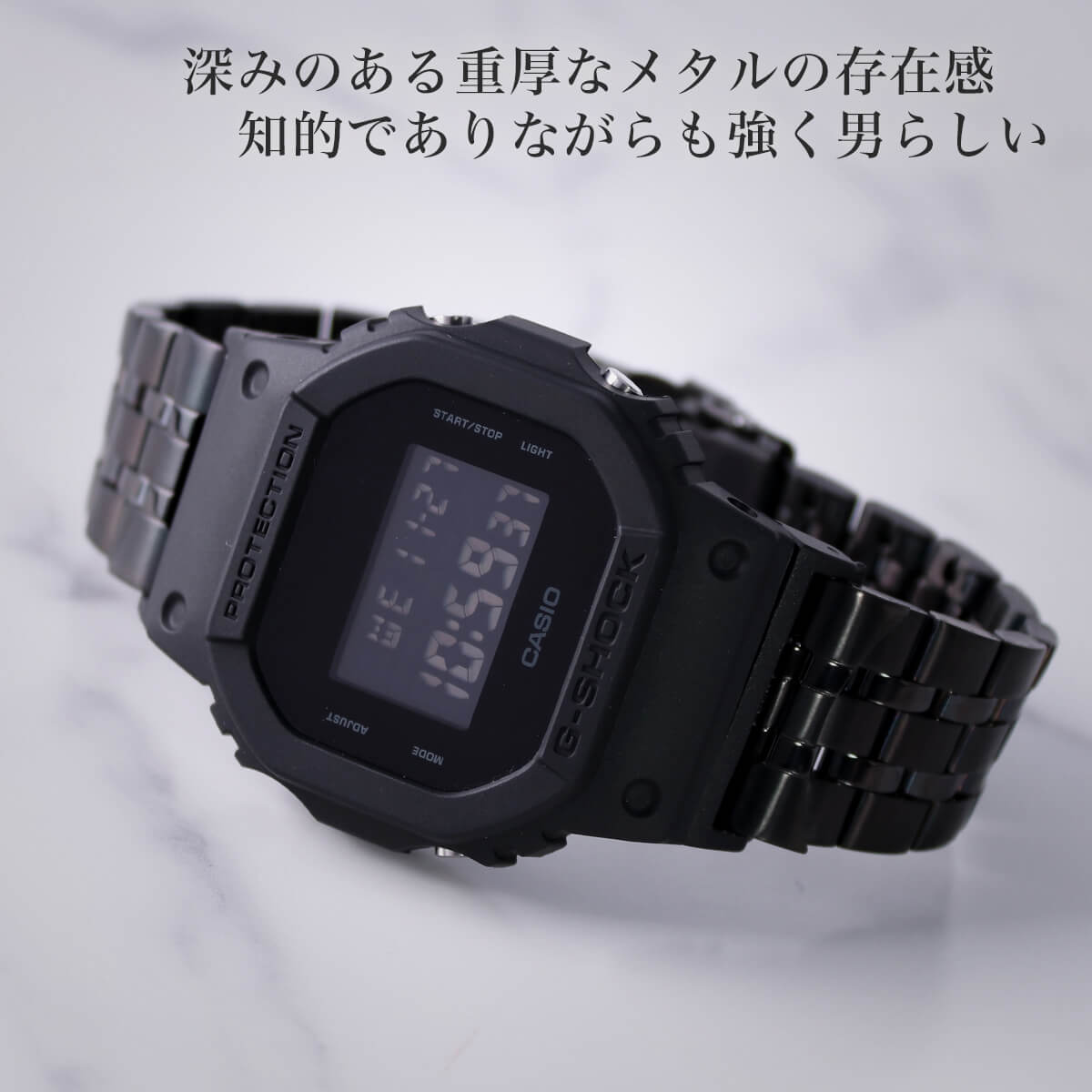 ベルト 交換用 交換用 Gshock ストラップ 替え 腕時計 ステンレス 5600 メンズ 対応 セット 9052 メタル カン幅 対応 22mm メタルベルト ジーショック ベルト 幅 アダプター 110 時計 Gショック 腕時計 金属 G Shock 替えベルト