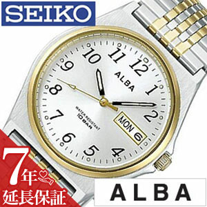 【7年保証対象】アルバ腕時計 ALBA時計 ALBA 腕時計 アルバ 時計 メンズ時計 AIGT002 生活 防水 プレゼント お祝い|腕時計ギフトのパピヨン