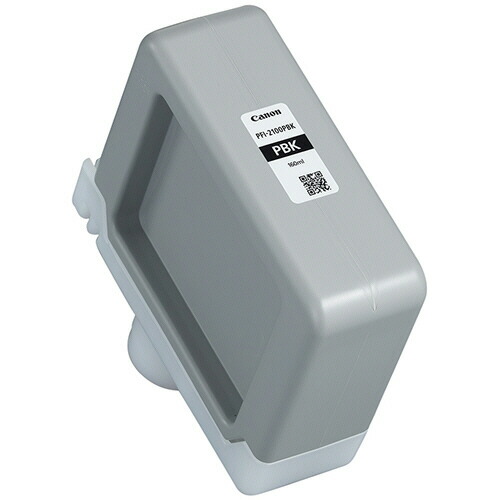 【お取寄せ品】 キヤノン　インクタンク　ＰＦＩ－２１００ＰＢＫ　顔料フォトブラック　１６０ｍｌ　５２６６Ｃ００１　１個 【送料無料】