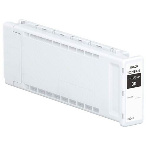 【お取寄せ品】 エプソン　インクカートリッジ　フォトブラック　７００ｍＬ　ＳＣ２７ＢＫ７０　１個 【送料無料】