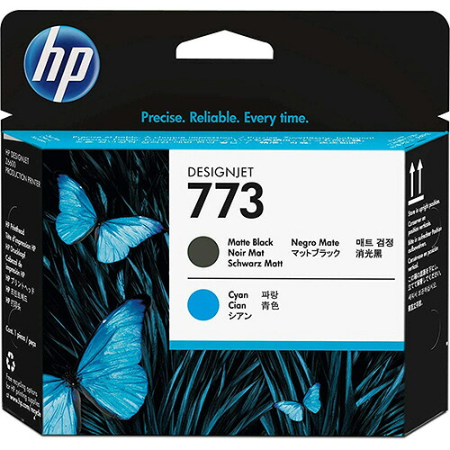 【お取寄せ品】 ＨＰ　ＨＰ７７３　プリントヘッド　マットブラック・シアン用　Ｃ１Ｑ２０Ａ　１個 【送料無料】 22,407円