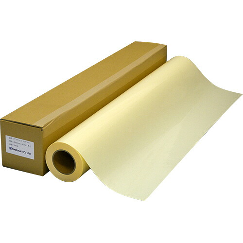 【お取寄せ品】 桜井　アプリケーションテープ　透明フィルムタイプ　９８０ｍｍ&times;５０ｍ　弱粘着　剥離紙付　ＰＰ４８　１本 【送料無料】｜ぱーそなるたのめーる