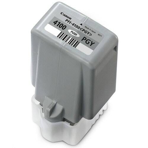 【お取寄せ品】 キヤノン　インクタンク　ＰＦＩ－４１００ＰＧＹ　顔料フォトグレー　８０ｍＬ　６７８４Ｃ００４　１個 【送料無料】