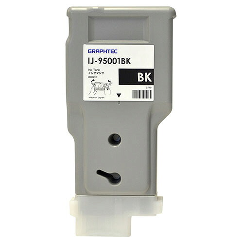 【お取寄せ品】 グラフテック インクタンク ブラック 300ml IJ−95001BK 1個 【送料無料】|ぱーそなるたのめーる