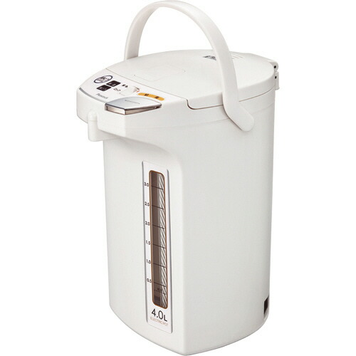 ピーコック　電動給湯ポット　４．０Ｌ　ホワイト　ＷＭＪ－４０Ｗ　１台 【送料無料】