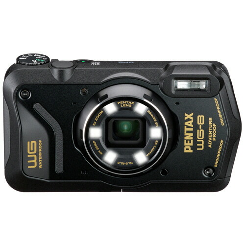 【お取寄せ品】 リコー　ＰＥＮＴＡＸ　デジタルカメラ　ＷＧ－８　ブラック　１５２１９６　１台 【送料無料】