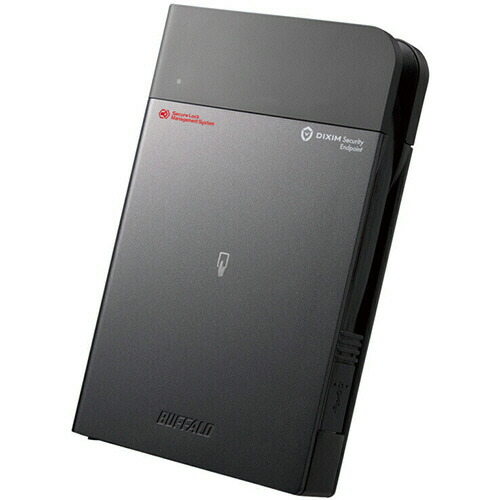 【お取寄せ品】 バッファロー　ＩＣカードセキュリティ　ウイルスチェック　耐衝撃ポータブルＨＤＤ　２ＴＢ　ＨＤＳ－ＰＺＮ２．０Ｕ３ＥＶ３　１台 【送料無料】