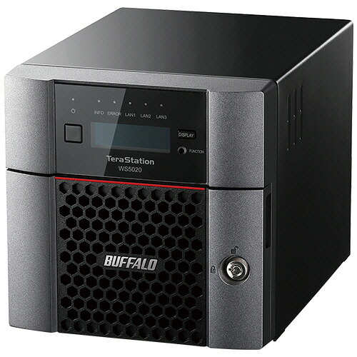 【お取寄せ品】 バッファロー　ＴｅｒａＳｔａｔｉｏｎ　ＷｉｎｄｏｗｓＳｅｒｖｅｒＩｏＴ２０２２ｆｏｒＳｔｏｒａｇｅ　ＳｔａｎｄａｒｄＮＡＳ　２ドライブ　２ＴＢ　ＷＳ５２２０ＤＮ０２Ｓ２　１台 【送料無料】