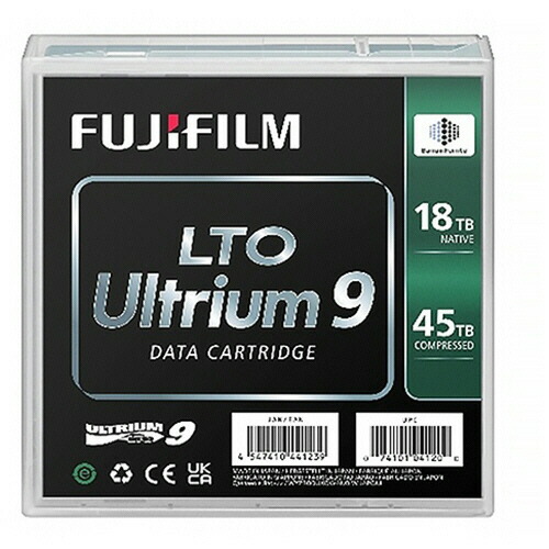 【お取寄せ品】 富士フイルム　ＬＴＯ　Ｕｌｔｒｉｕｍ９　データカートリッジ　バーコードラベル（横型）付　１８ＴＢ／４５ＴＢ　ＬＴＯ　ＦＢ　ＵＬ－９　ＯＲＥＤＰＸ５Ｙ　１パック（５巻） 【送料無料】