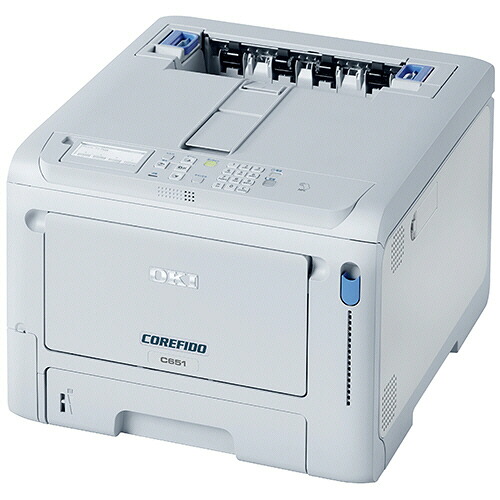 【お取寄せ品】 ＯＫＩ　ＣＯＲＥＦＩＤＯ　ＥＸ　カラーＬＥＤプリンター　フラッグシップモデル　Ａ４　Ｃ６５１ｄｎｗ　１台 【送料無料】