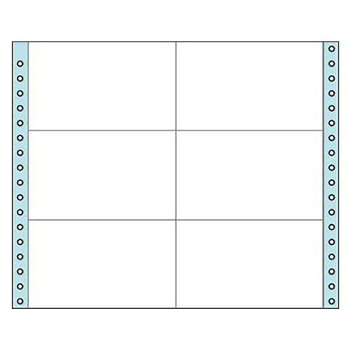 【お取寄せ品】 コクヨ　連続伝票用紙（タックフォーム）　横１１&times;縦９インチ（２７９．４&times;２２８．６ｍｍ）　６片　ＥＣＬ&minus;４２９　１箱（５００シート） 【送料無料】｜ぱーそなるたのめーる