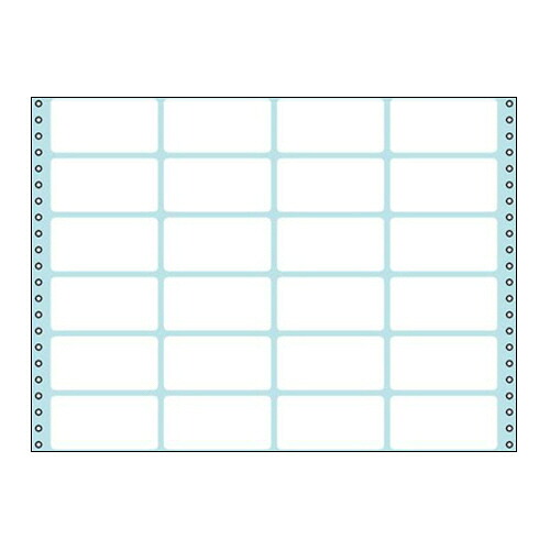 【お取寄せ品】 コクヨ　連続伝票用紙（タックフォーム）　横１５&times;縦１１インチ（３８１．０&times;２７９．４ｍｍ）　２４片　ＥＣＬ&minus;７３９　１箱（５００シート） 【送料無料】｜ぱーそなるたのめーる