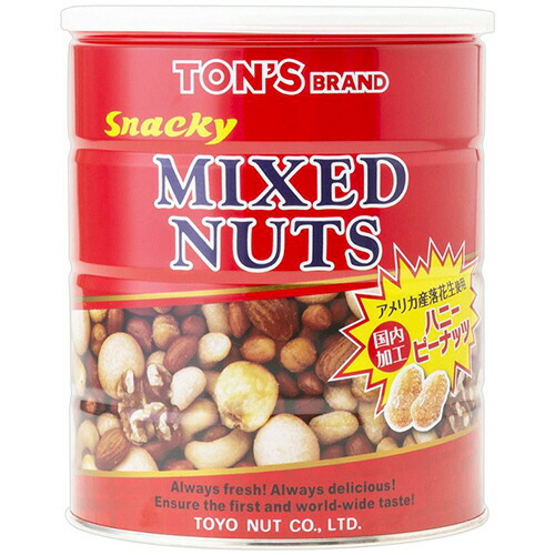 楽天市場】タクマ食品 ミックスナッツ缶 36個（12×3個入）【同梱