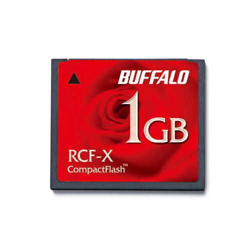 バッファロー　コンパクトフラッシュ　１ＧＢ　ＲＣＦ－Ｘ１ＧＹ　１枚 【送料無料】