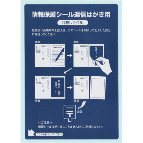 【お取寄せ品】 東洋印刷　往復はがき用情報保護シール（ナナ目隠しラベル）　はがき全面タイプ　１面　ラベルサイズ９２×１３２ｍｍ　ＰＰＳ－１　１箱（４００シート：８０シート×５冊） 【送料無料】