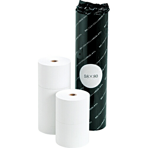 楽天市場】TANOSEE 感熱レジロール紙 中保存 幅44×直径