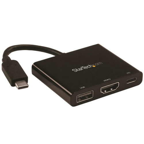 ＳｔａｒＴｅｃｈ．ｃｏｍ　ＵＳＢ　ＴｙｐｅＣ&minus;４Ｋ　ＨＤＭＩ変換アダプタ　ＣＤＰ２ＨＤＵＡＣＰ　１台 【送料無料】｜ぱーそなるたのめーる