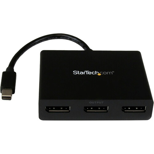 【お取寄せ品】 ＳｔａｒＴｅｃｈ．ｃｏｍ　３ポートＭＳＴハブ　Ｍｉｎｉ　ＤｉｓｐｌａｙＰｏｒｔ－３ｘＤｓｉｐｌａｙＰｏｒｔ　４Ｋ対応　Ｗｉｎｄｏｗｓのみ対応　ＭＳＴＭＤＰ１２３ＤＰ　１台 【送料無料】