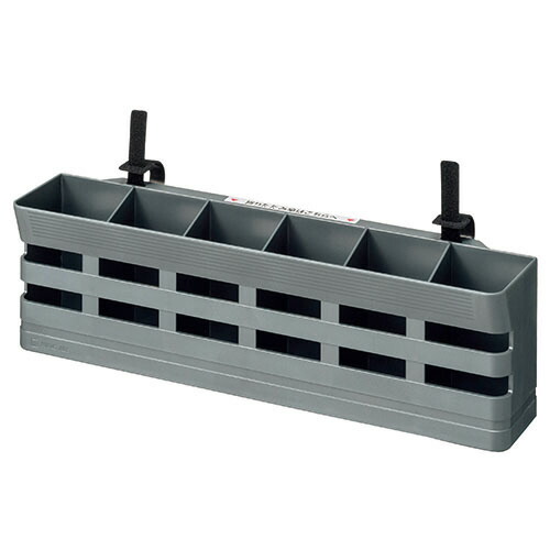 テラモト オブリークアーバン B48 施設向け 傘立て オレンジ 48本収納 UB-285-148 正規代理店品 傘立て B48 48本立 幅972mm グレー スチール 樹脂製脚付 アンブレラ