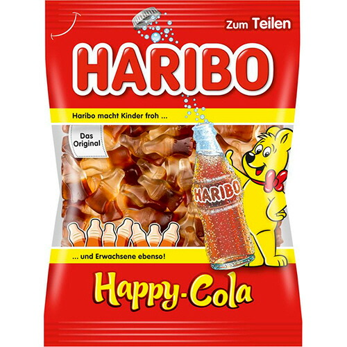 ハリボー コーラグミ 楽天市場】ハリボー ハッピーコーラ グミ 80g×6袋 まとめ買い