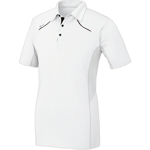 【お取寄せ品】 アイトス　ＴＵＬＴＥＸ（タルテックス）　半袖ポロシャツ（男女兼用）　ＷＩＮＣＯＯＬ　ホワイト　５Ｌ　ＡＺ－５５１０３３－００１－５Ｌ　１着 【送料無料】