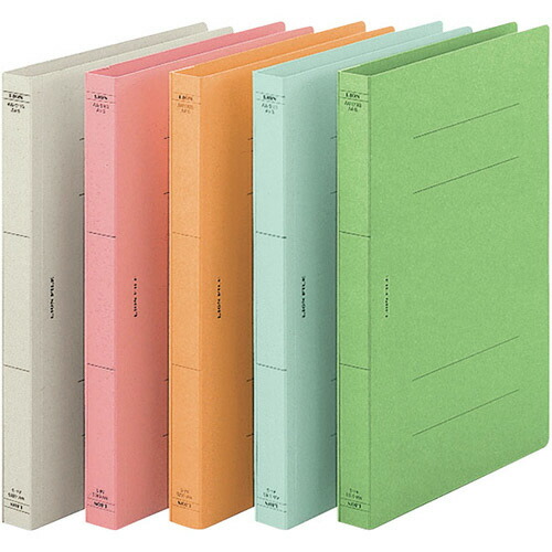 (まとめ) ライオン事務器 フラットファイル(環境)樹脂押え具 A3タテ 150枚収容 背幅18mm グレー A-593KA3S 1セット(10冊) 〔×3セット〕