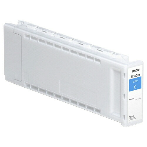 【お取寄せ品】 エプソン　インクカートリッジ　シアン　７００ｍＬ　ＳＣ１８Ｃ７０　１個 【送料無料】