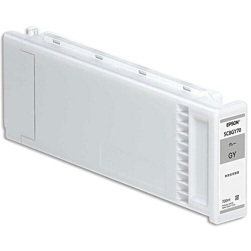 【お取寄せ品】 エプソン　インクカートリッジ　グレー　７００ｍＬ　ＳＣ８ＧＹ７０　１個 【送料無料】