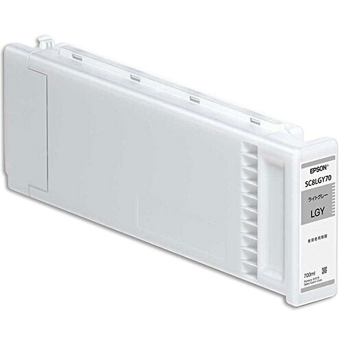【お取寄せ品】 エプソン　インクカートリッジ　ライトグレー　７００ｍＬ　ＳＣ８ＬＧＹ７０　１個 【送料無料】