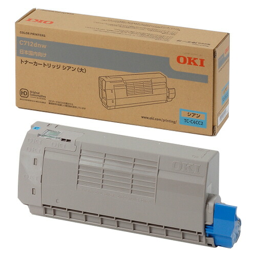 ＯＫＩ　大容量トナーカートリッジ　シアン　ＴＣ－Ｃ４ＣＣ２　１個 【送料無料】
