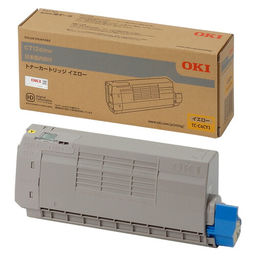 【お取寄せ品】 ＯＫＩ　トナーカートリッジ　イエロー　ＴＣ－Ｃ４ＣＹ１　１個 【送料無料】