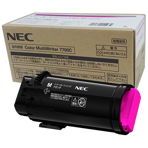 【お取寄せ品】 ＮＥＣ　トナーカートリッジ　マゼンタ　ＰＲ－Ｌ７７００Ｃ－１２　１個 【送料無料】