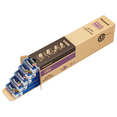 楽天市場】パナソニック アルカリ乾電池 エボルタNEO 単1形