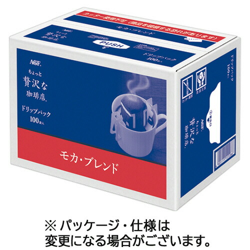 味の素ＡＧＦ　ちょっと贅沢な珈琲店　ドリップコーヒー　モカブレンド　１箱（１００袋） 【送料無料】