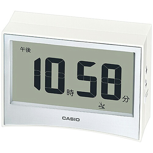 【お取寄せ品】 カシオ　デジタル電波置時計　温湿度表示・タイマー１本付　ホワイト　ＤＱＤ－Ｓ０１Ｊ－７ＪＦ　１台 【送料無料】