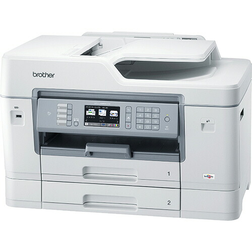 ブラザー　ＰＲＩＶＩＯ　インクジェット複合機　Ａ３　ＦＡＸ機能付　ＭＦＣ－Ｊ６９８３ＣＤＷ　１台 【送料無料】