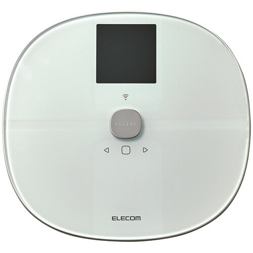 【お取寄せ品】 エレコム　Ｗｉ－Ｆｉ通信機能搭載　エクリア　体組成計　ホワイト　ＨＣＳ－ＷＦＳ０３ＷＨ　１台 【送料無料】
