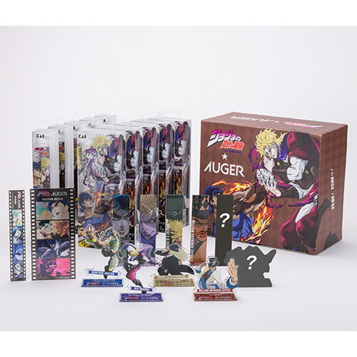 貝印 「ジョジョの奇妙な冒険 ファントムブラッド」×AUGER 10種フルセット GB0478 1パック 【送料無料】