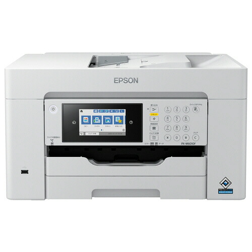 エプソン　ビジネスインクジェット複合機　Ａ３ノビ　ＦＡＸ機能付　１段カセット　ＰＸ－Ｍ６０１０Ｆ　１台 【送料無料】