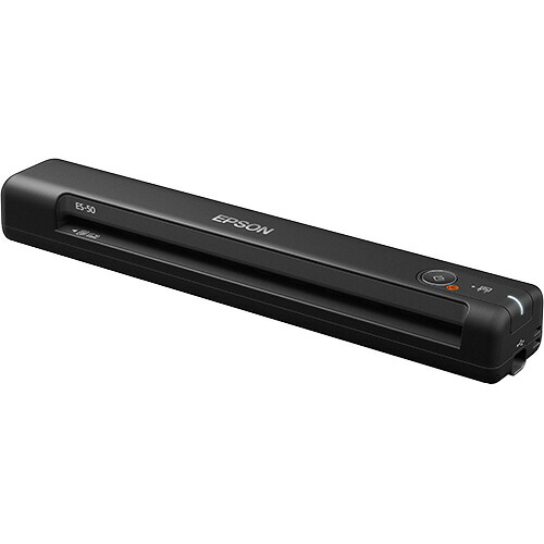 【お取寄せ品】 エプソン　モバイルスキャナー　ＵＳＢモデル　Ａ４　６００ｄｐｉ　ＥＳ－５０　１台 【送料無料】