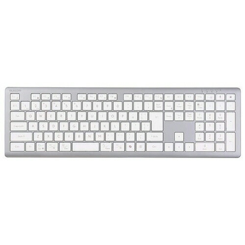 【お取寄せ品】 エレコム　ＵＳＢ無線／Ｂｌｕｅｔｏｏｔｈ　薄型フルキーボード　プレシジョニスト　ホワイト　ＴＫ－ＰＮ１０ＦＭＰＷＨ　１台 【送料無料】