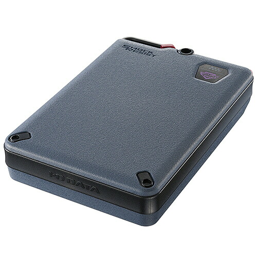 アイオーデータ　ＢｉｚＤＡＳ　５Ｇｂｐｓ（ＵＳＢ３．２　Ｇｅｎ１）　ハードウェア暗号化＆耐衝撃ポータブルＨＤＤ　４ＴＢ　グレー　ＨＤＰＤ－ＳＵＴＣ４　１台 【送料無料】