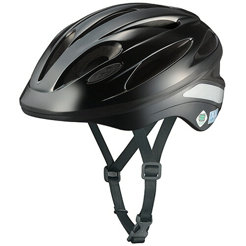 オージーケーカブト 自転車用ヘルメット Schoolmet M ブラック SN-12M-BK 1個 【送料無料】
