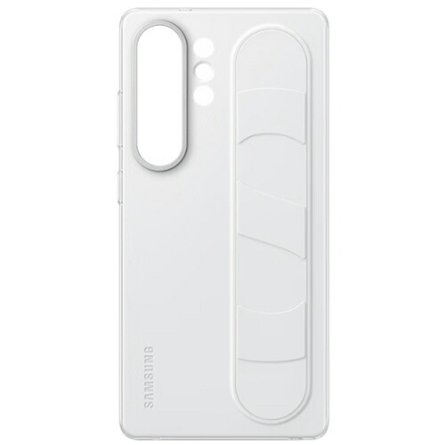 【お取寄せ品】 サムスン　Ｇａｌａｘｙ　Ｓ２５　Ｕｌｔｒａ　スタンディンググリップケース　ホワイト　ＥＦ－ＧＳ９３８ＣＷＥＧＪＰ　１個 【送料無料】
