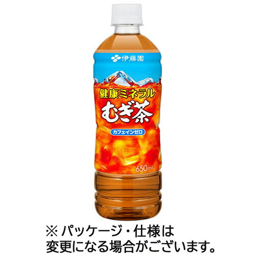伊藤園　健康ミネラルむぎ茶　650mL　ペットボトル　1セット（48本：24本×2ケース） 【送料無料】