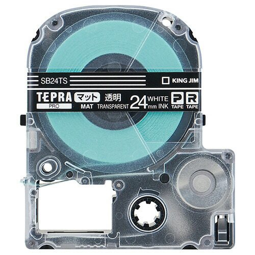 (まとめ) キングジム テプラ PROテープカートリッジ キレイにはがせるラベル 24mm 透明/黒文字 ST24KE 1個 【×10セット】 送料無料 楽天市場】キングジム テプラ PRO テープカートリッジ キレイに
