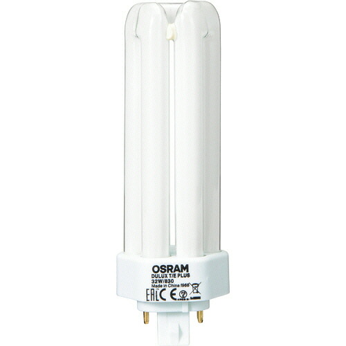 オスラム　コンパクト形蛍光ランプ　３２Ｗ形　電球色　ＤＵＬＵＸ　Ｔ／Ｅ　ＰＬＵＳ　３２Ｗ／８３０　１セット（１０個） 【送料無料】