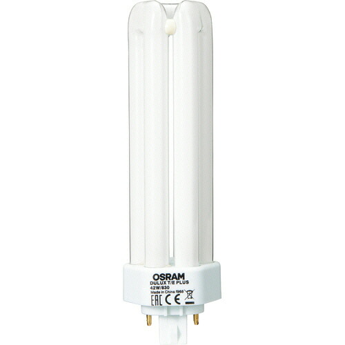 オスラム　コンパクト形蛍光ランプ　４２Ｗ形　電球色　ＤＵＬＵＸ　Ｔ／Ｅ　ＰＬＵＳ　４２Ｗ／８３０　１セット（１０個） 【送料無料】｜ぱーそなるたのめーる 26,400円