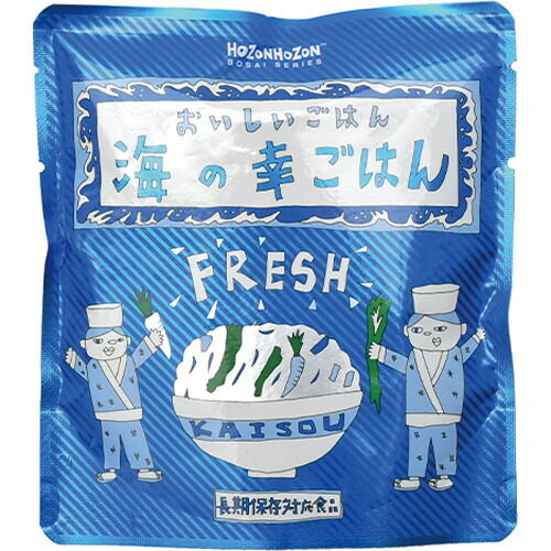 【お取寄せ品】 横浜岡田屋　ＨＯＺＯＮＨＯＺＯＮ　海の幸ごはん　２８０ｇ　１セット（２５パック） 【送料無料】｜ぱーそなるたのめーる